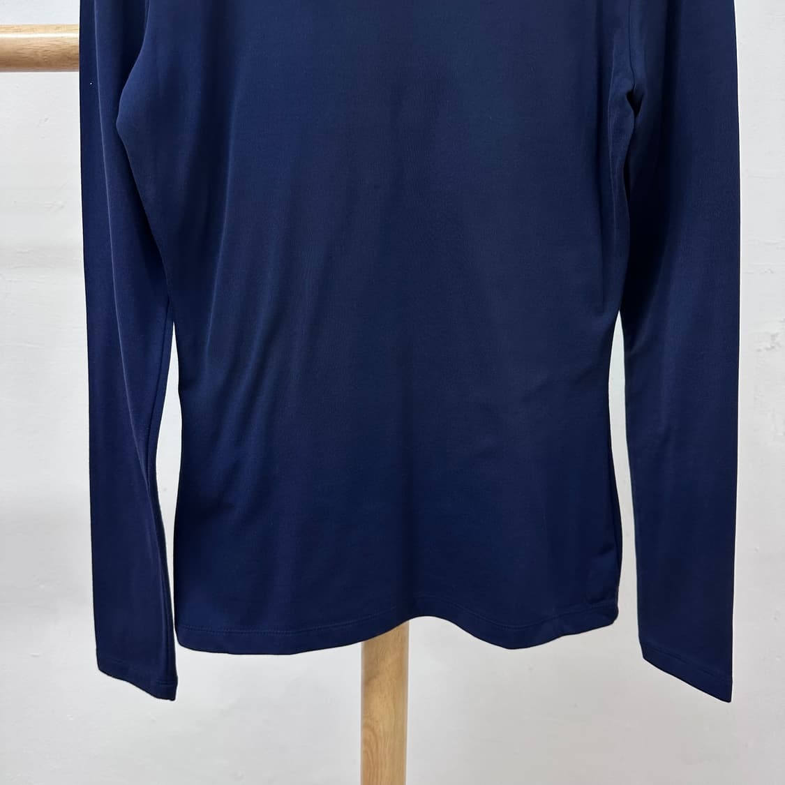 파리게이츠 골프웨어 폴라넥 긴팔 티셔츠 네이비 0사이즈 J28 상품이미지7