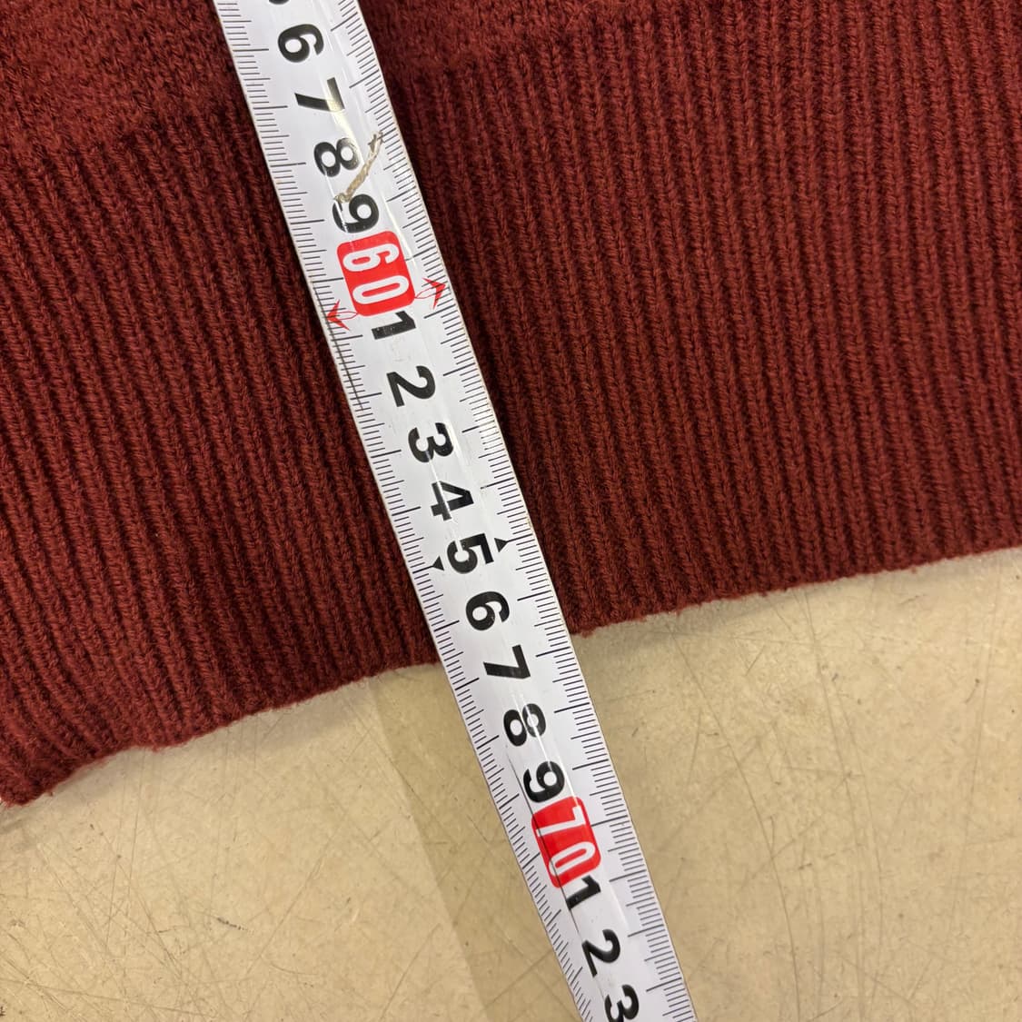 밀로 버건디 미니멀 투웨이 후드 니트 상품이미지4