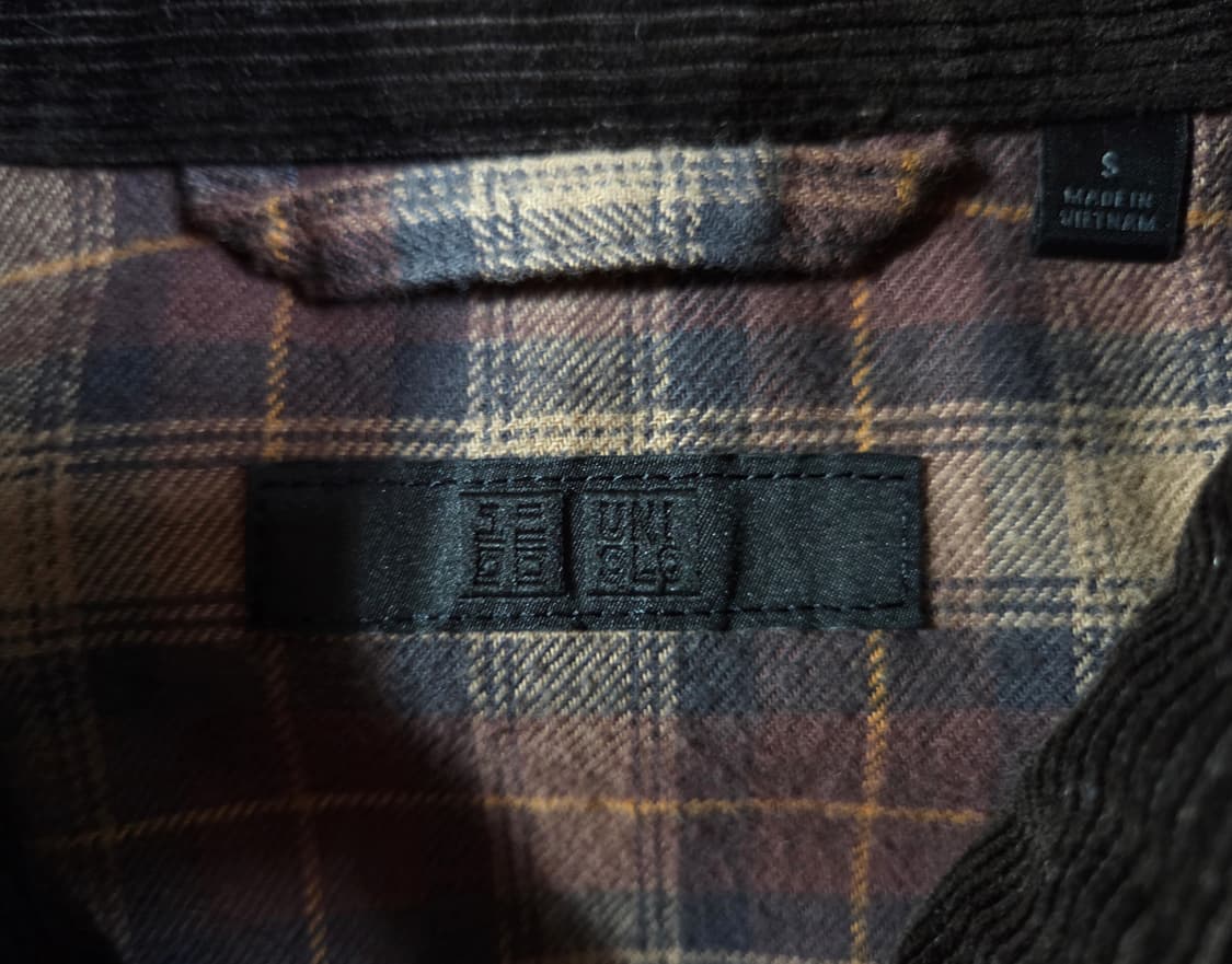 유니클로 코듀로이 브라운 헌팅 자켓 상품이미지5