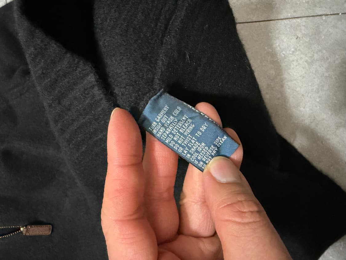 00s 랄프로렌 폴로 여성용  램스울  빈티지 하프집업  니트 55siz 상품이미지5