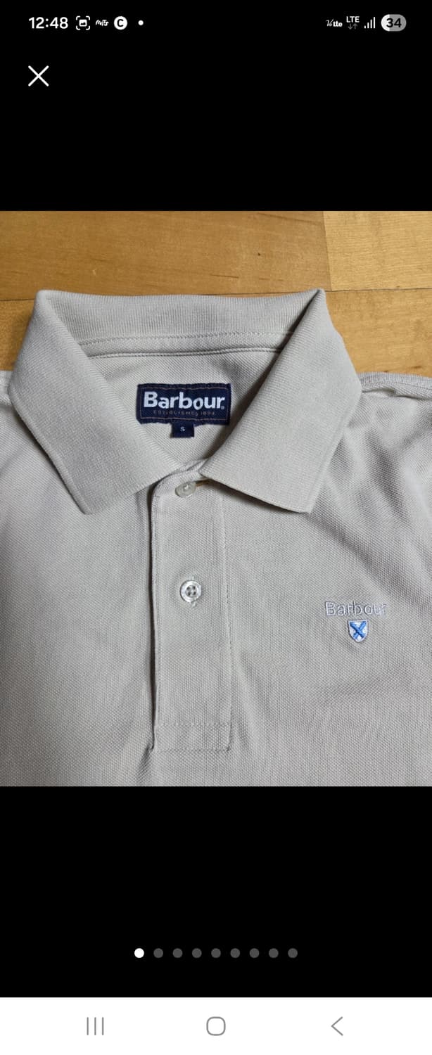 바버 반팔티 가슴 90x 길이 72센티 상품이미지1