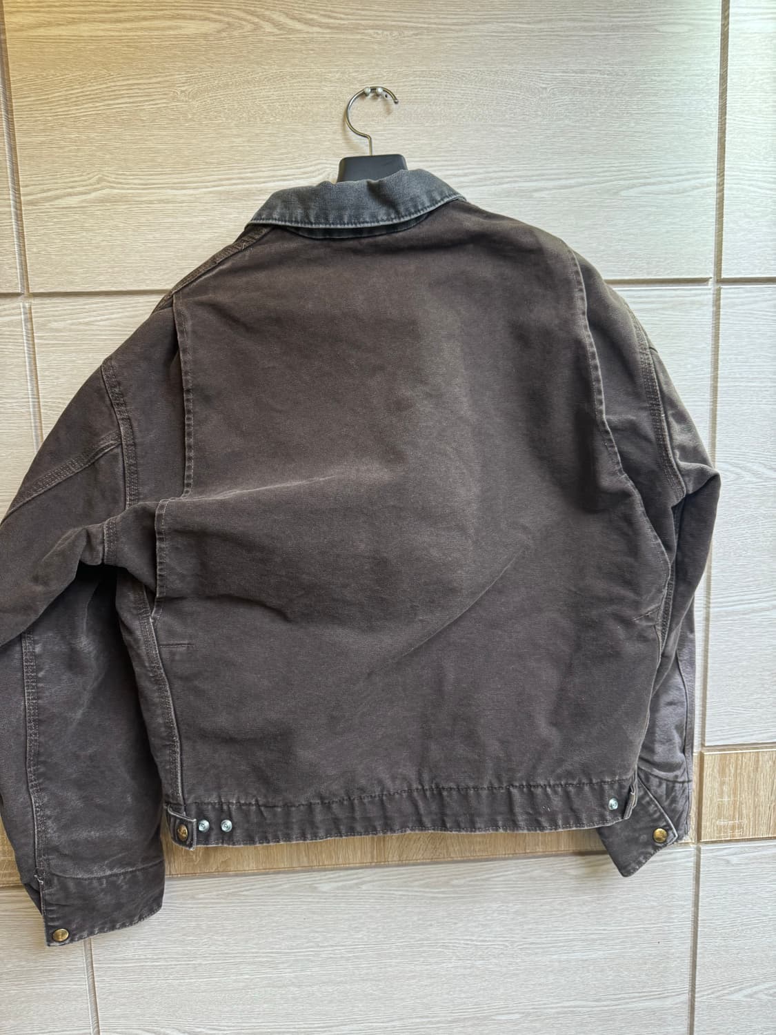 칼하트 디트로이트 자켓 다크브라운 L 상품이미지4