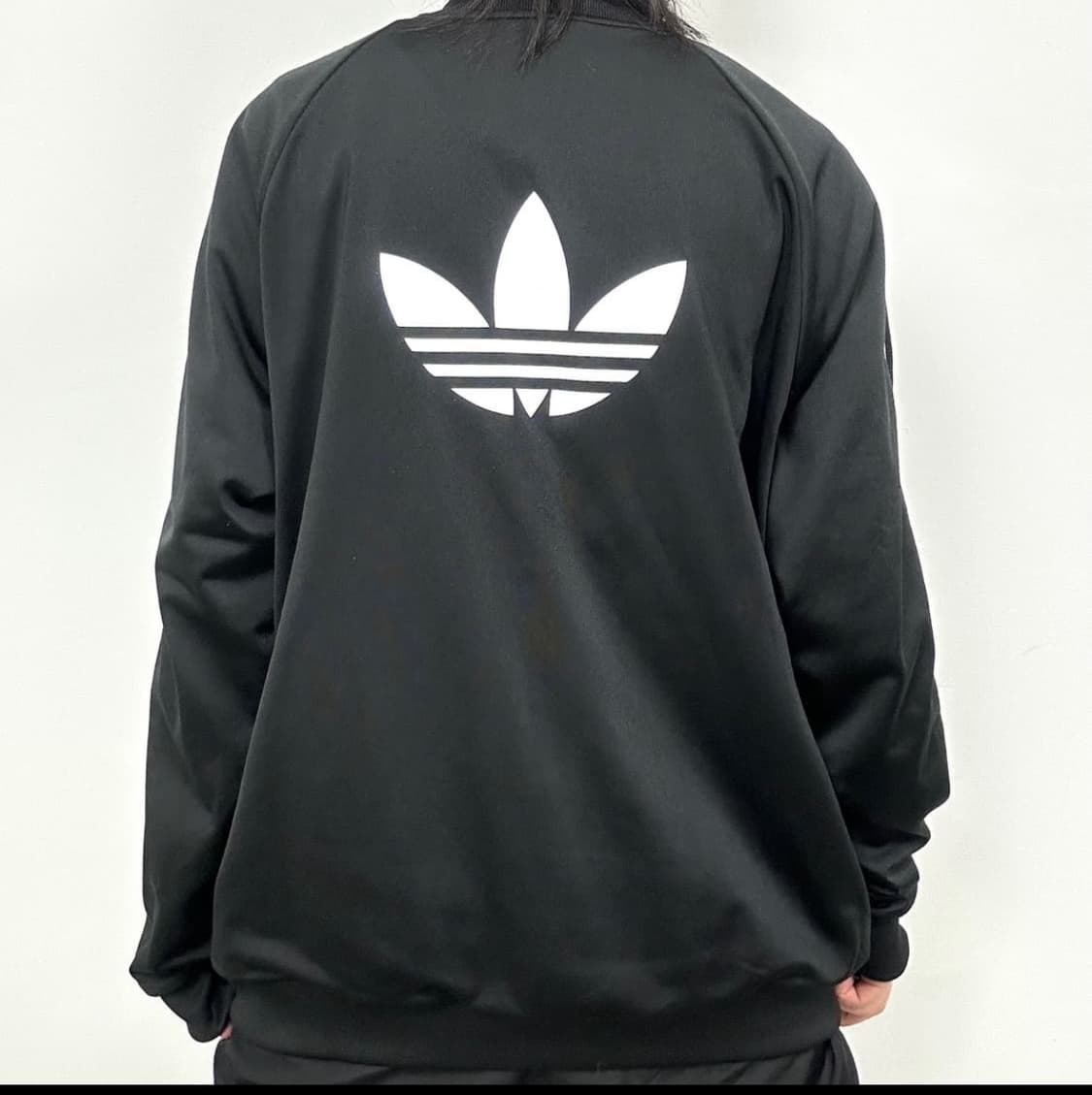 🖤 Adidas 아디다스 빅로고 3ST 블랙 져지 (남성 L) 상품이미지3