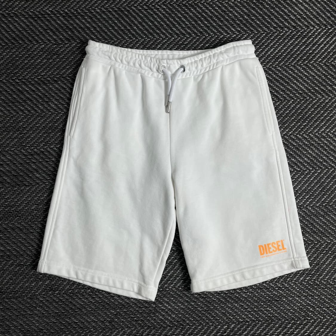 디젤 아치로고 스웻 하프 팬츠o 3037 상품이미지1