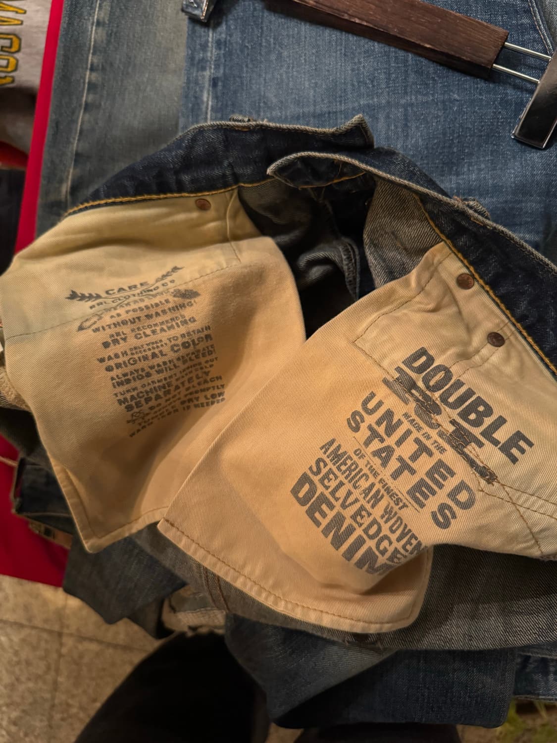 RRL 5 pocket denim 더블알엘 파이브포켓 데님 상품이미지7