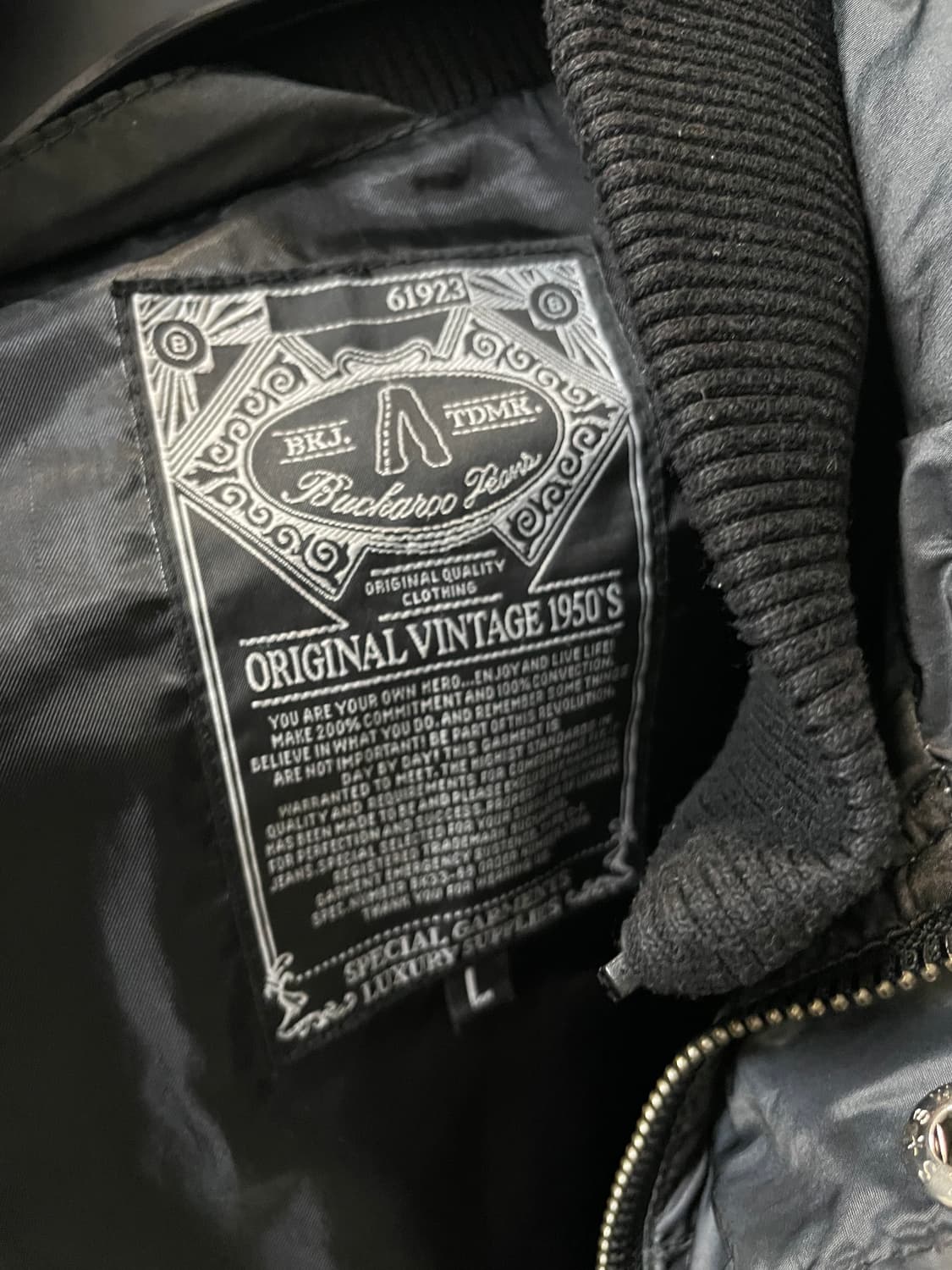 (L) Buckaroo 버커루 락시크 블루종 자켓 상품이미지6