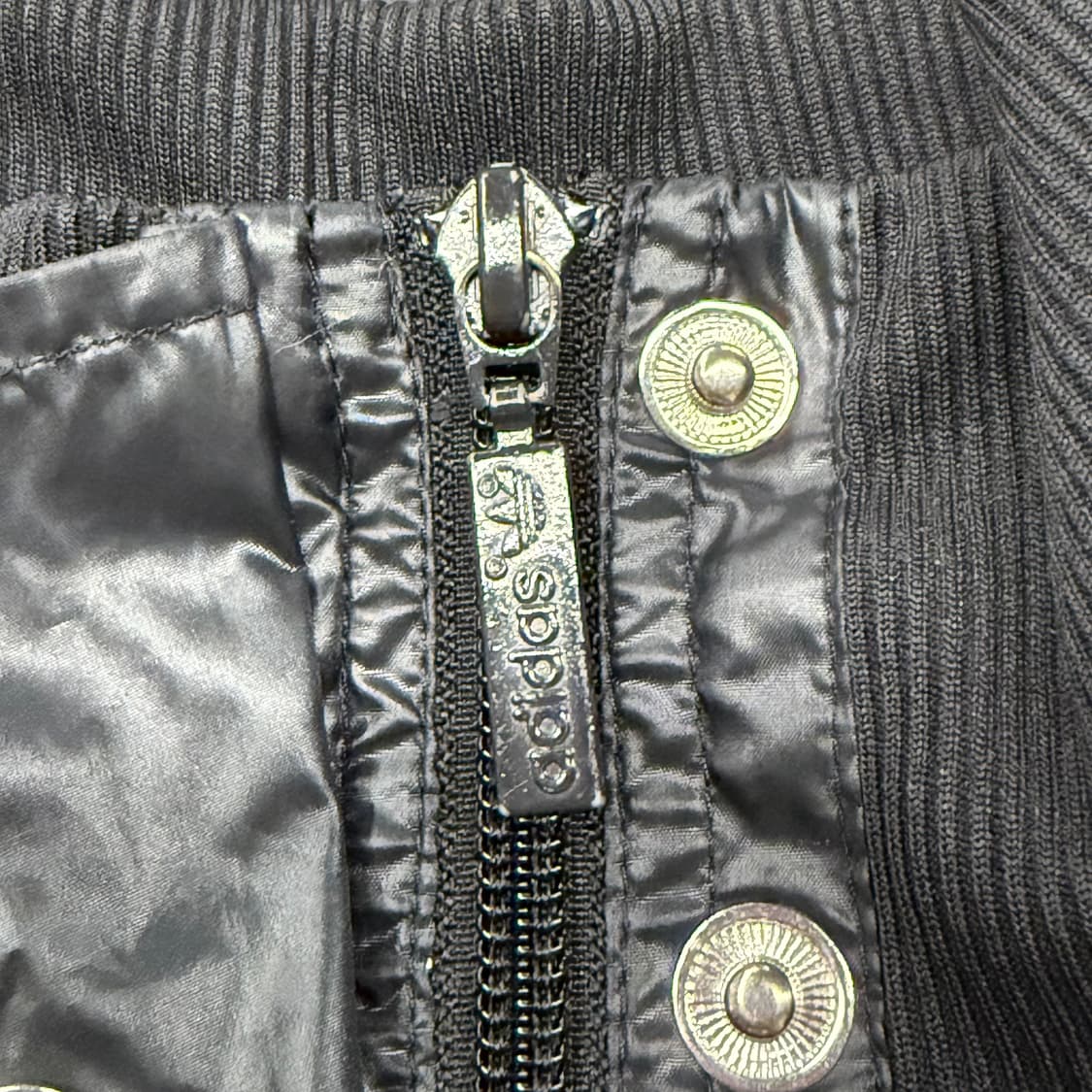 [정품/85] 아디다스 블랙 3선 바람막이 자켓 b15 상품이미지8