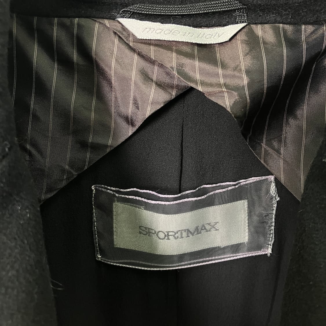 막스마라 스포츠막스 울 더블 버튼 피코트 상품이미지3