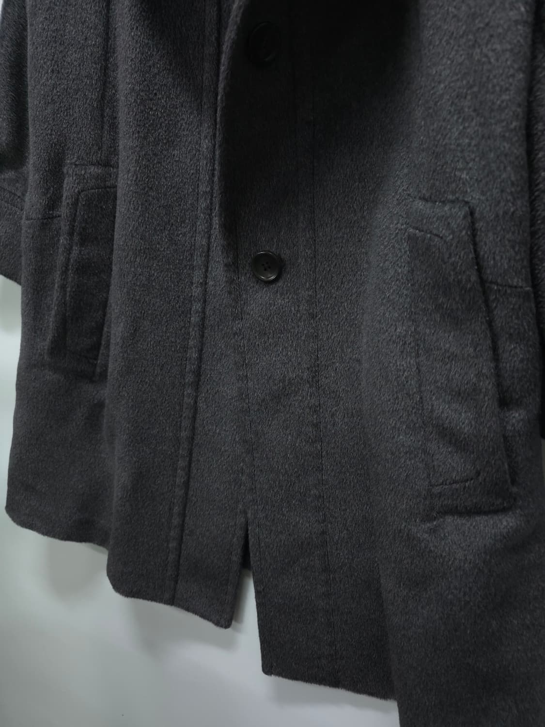 타임 여성 포스트모던 울,알파카 루즈핏 후드 코트 상품이미지2