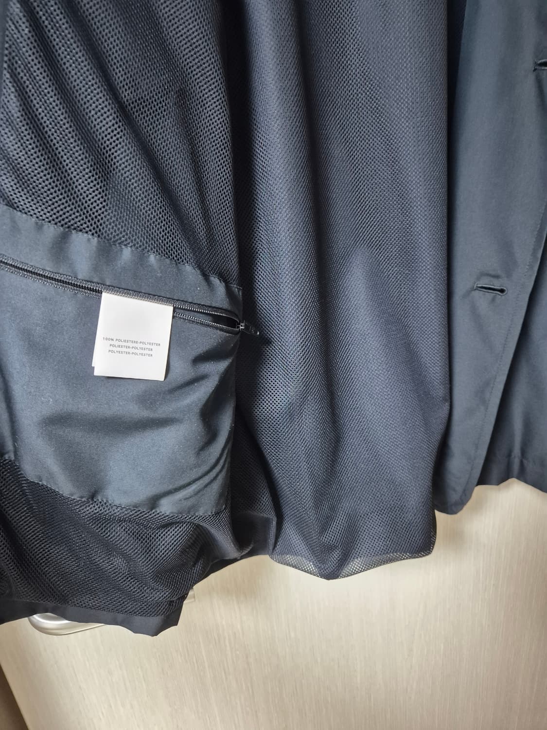 (정품) 에르메네질도 제냐 블랙 코트 간절기 코트 50 이태리 상품이미지6