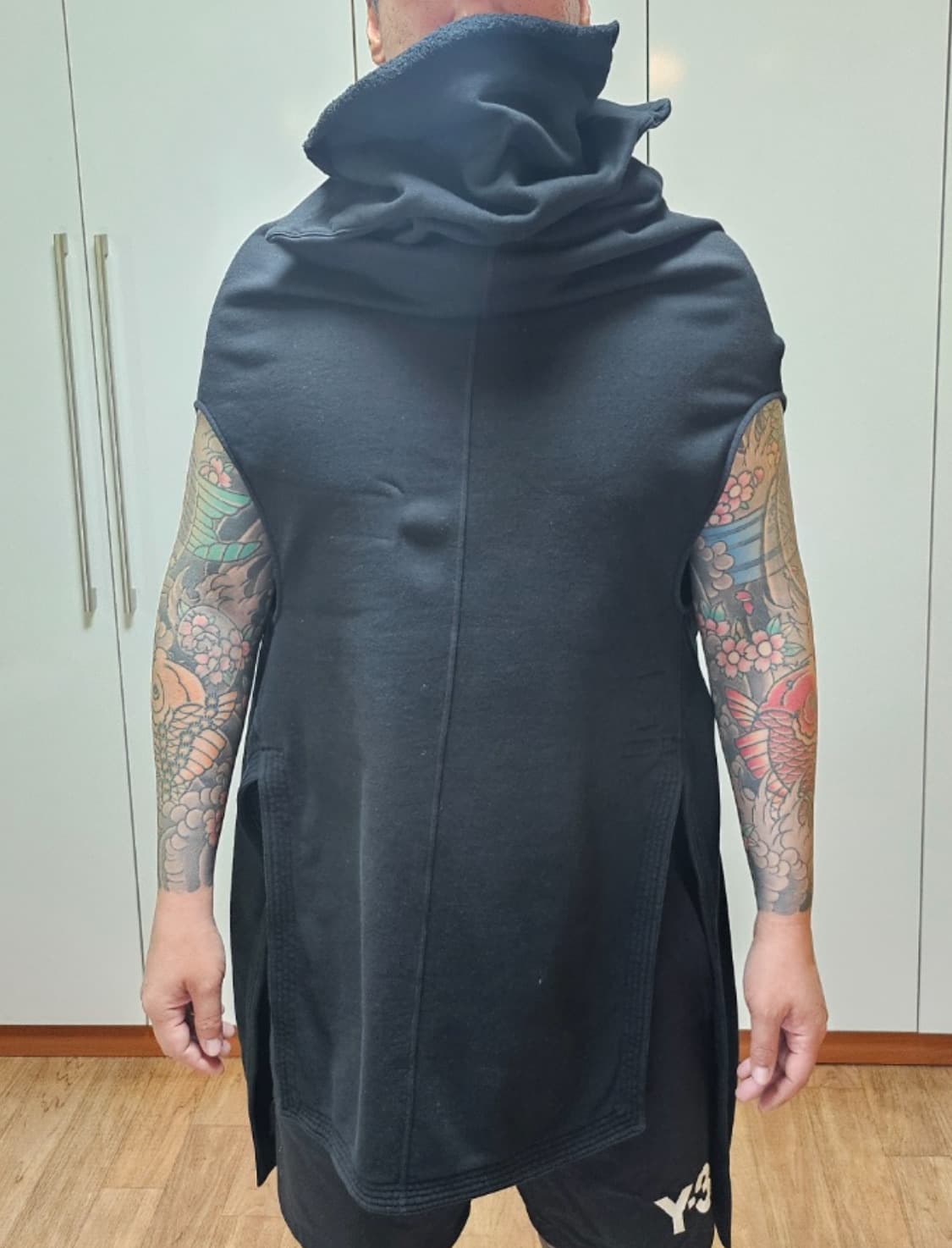 릭 오웬스 다크쉐도우 15/FW 하이넥 케이프(유니색스) 상품이미지1