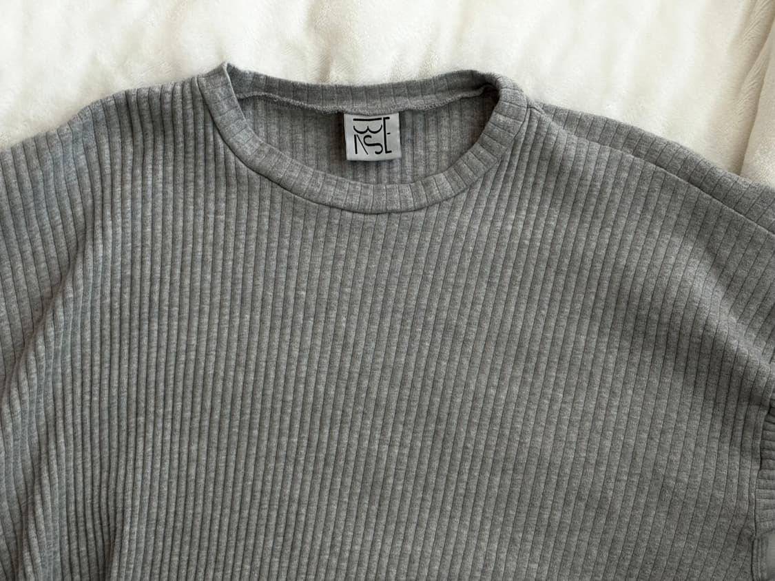 베이스레인지 그레이 탑 상품이미지2