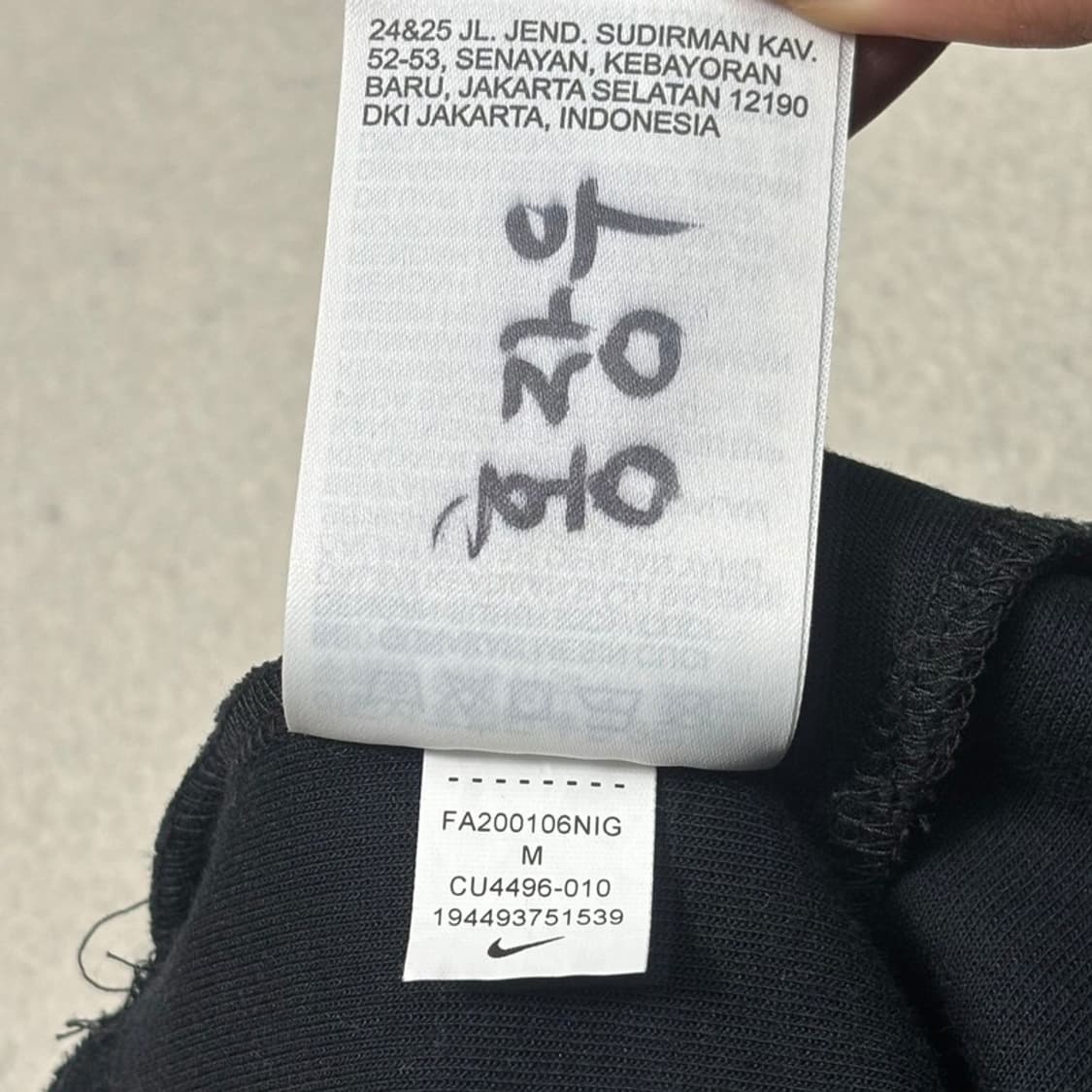 NIKE 테크팩 조거팬츠 블랙 M 상품이미지9