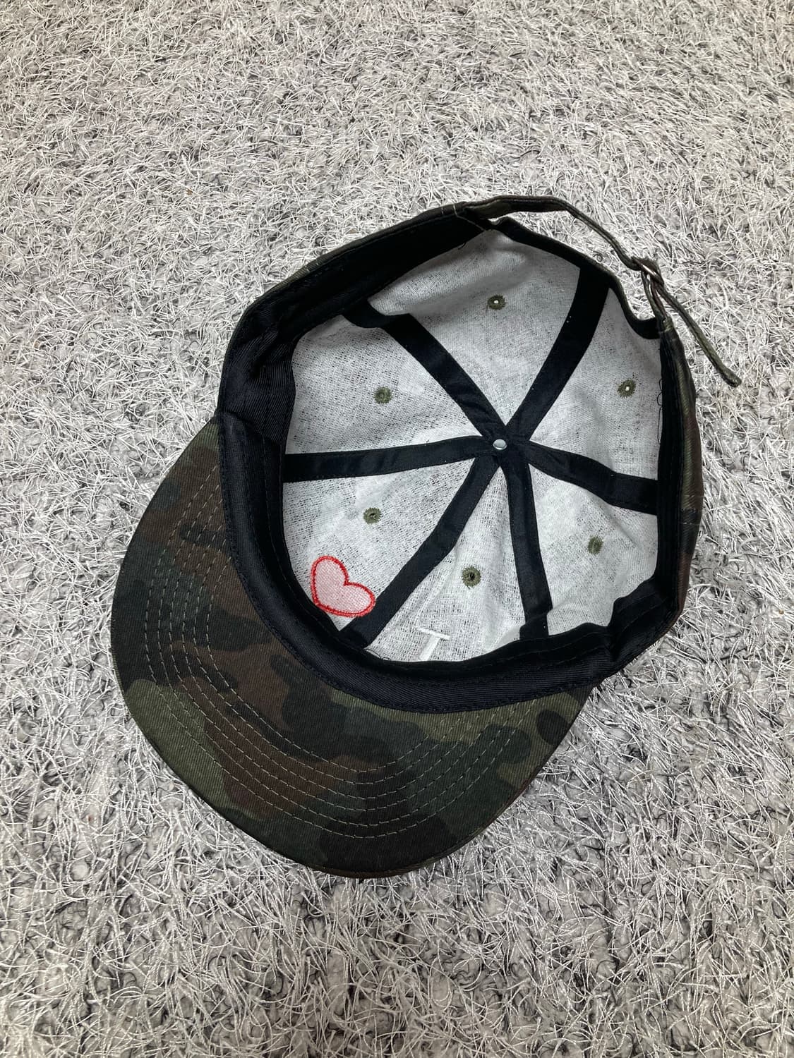 USA vtg 카모 캡 상품이미지2