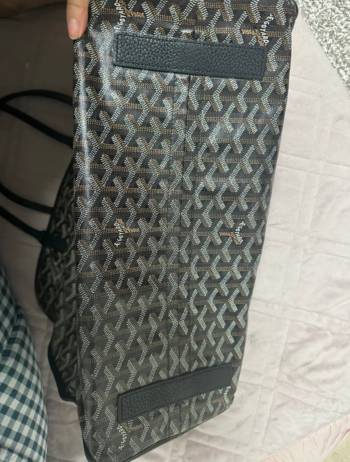 고야드 하디백 블랙 속지갑 파우치 없음 상품이미지2