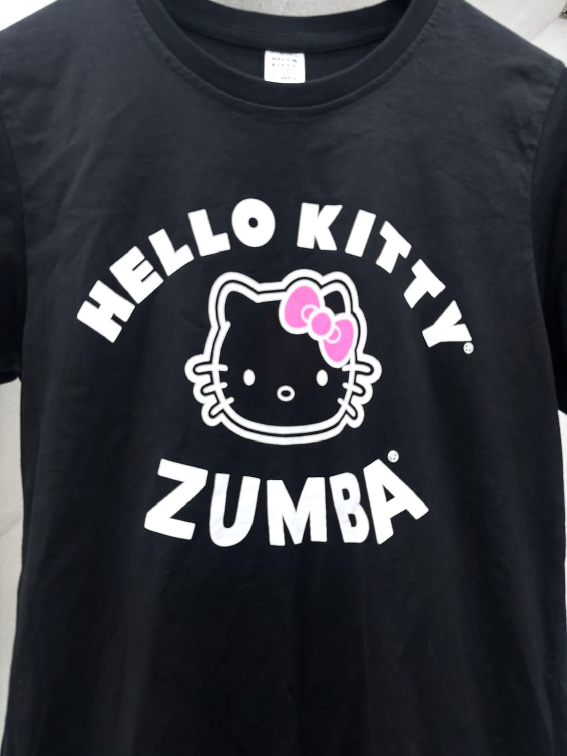 Sanrio Hello kitty X Zumba black kitty t 상품이미지3