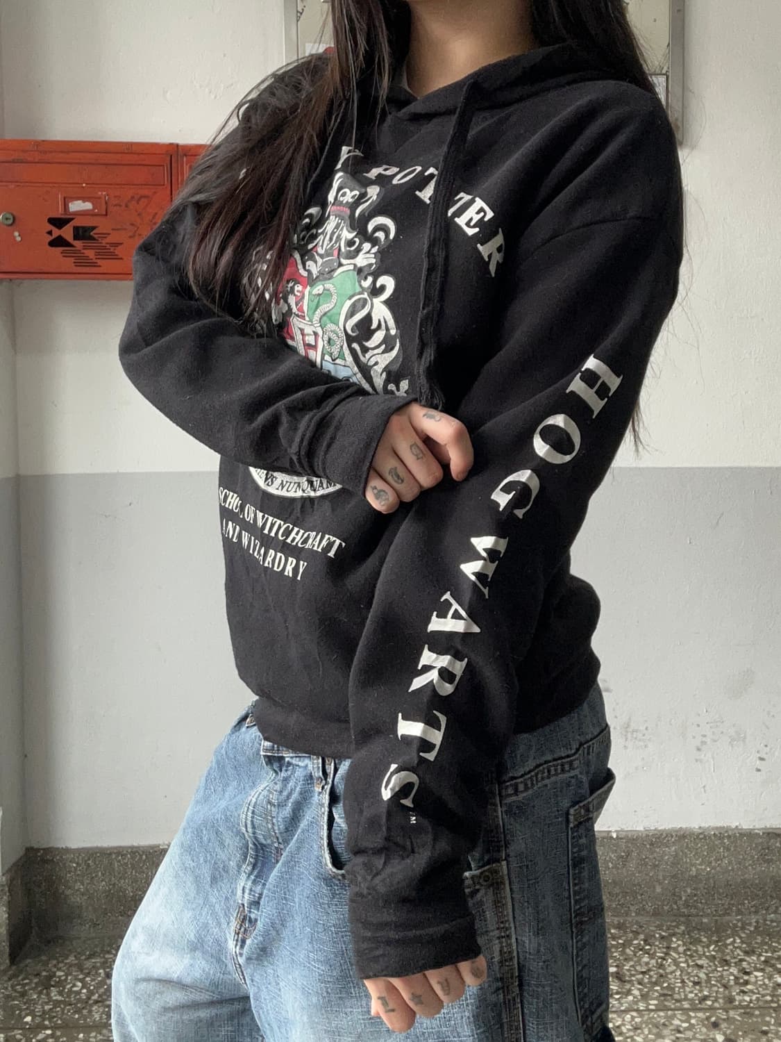 00s 빈티지 해리포터 프린팅 후디 상품이미지2