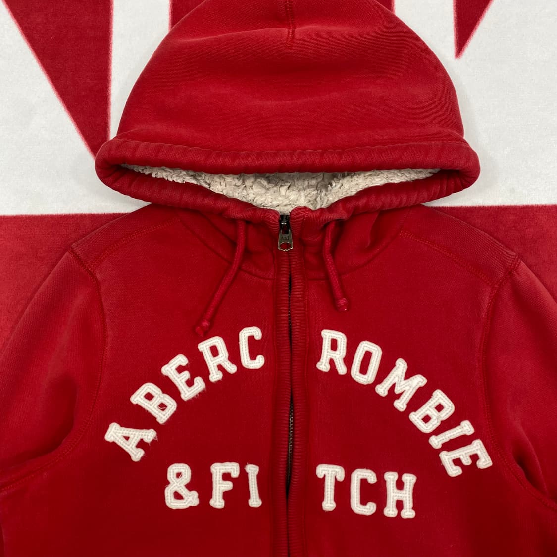 아베크롬비 보아털 후드집업 M 상품이미지3