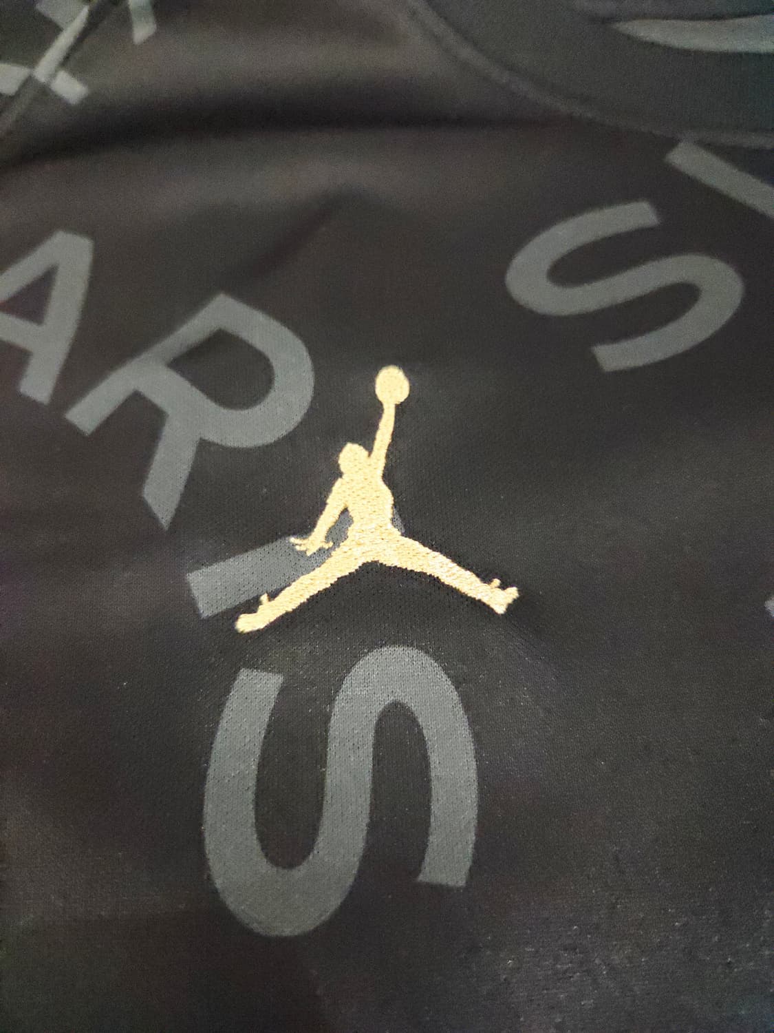 조던 파리생제르망 블랙 트레이닝 티셔츠_M 상품이미지4