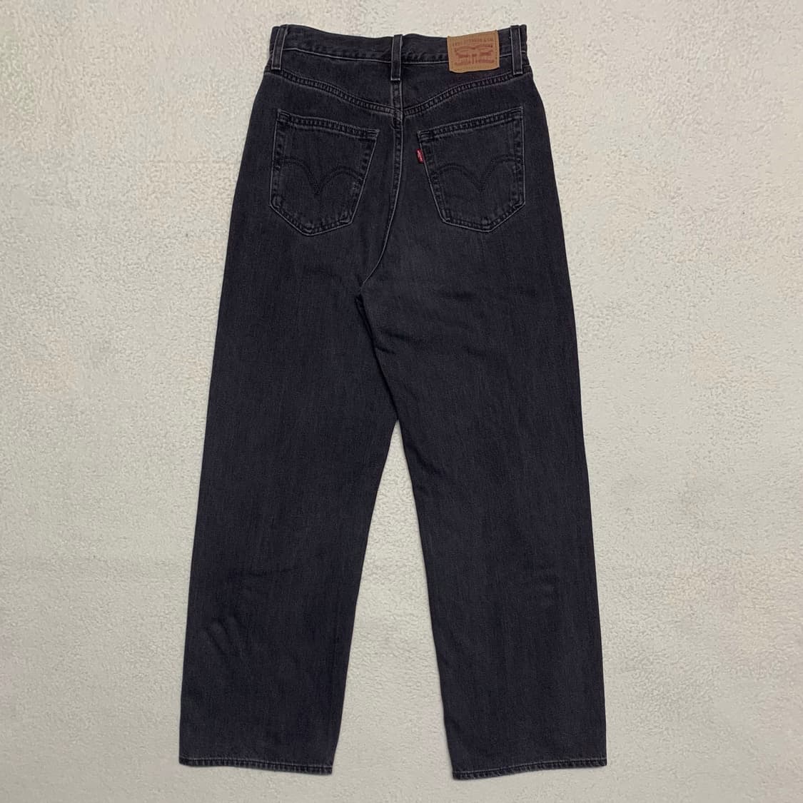 [표기 27, 실측 28] 리바이스 하이웨스트 와이드 스트레이트 데님팬츠 상품이미지1