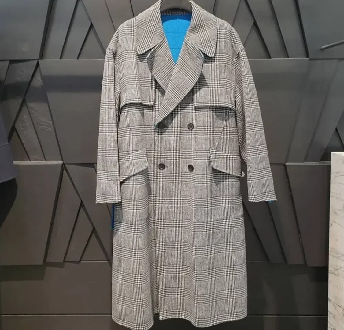 [150만원]송지오 양면 리버서블 코트자켓 팔아요 상품이미지2