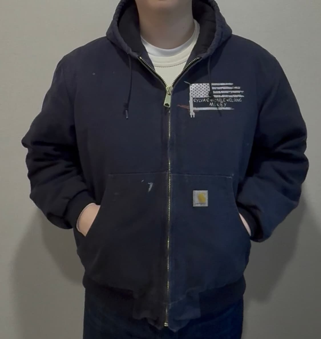 칼하트 액티브 자켓 j140 DNY USA 네이비 L 상품이미지3