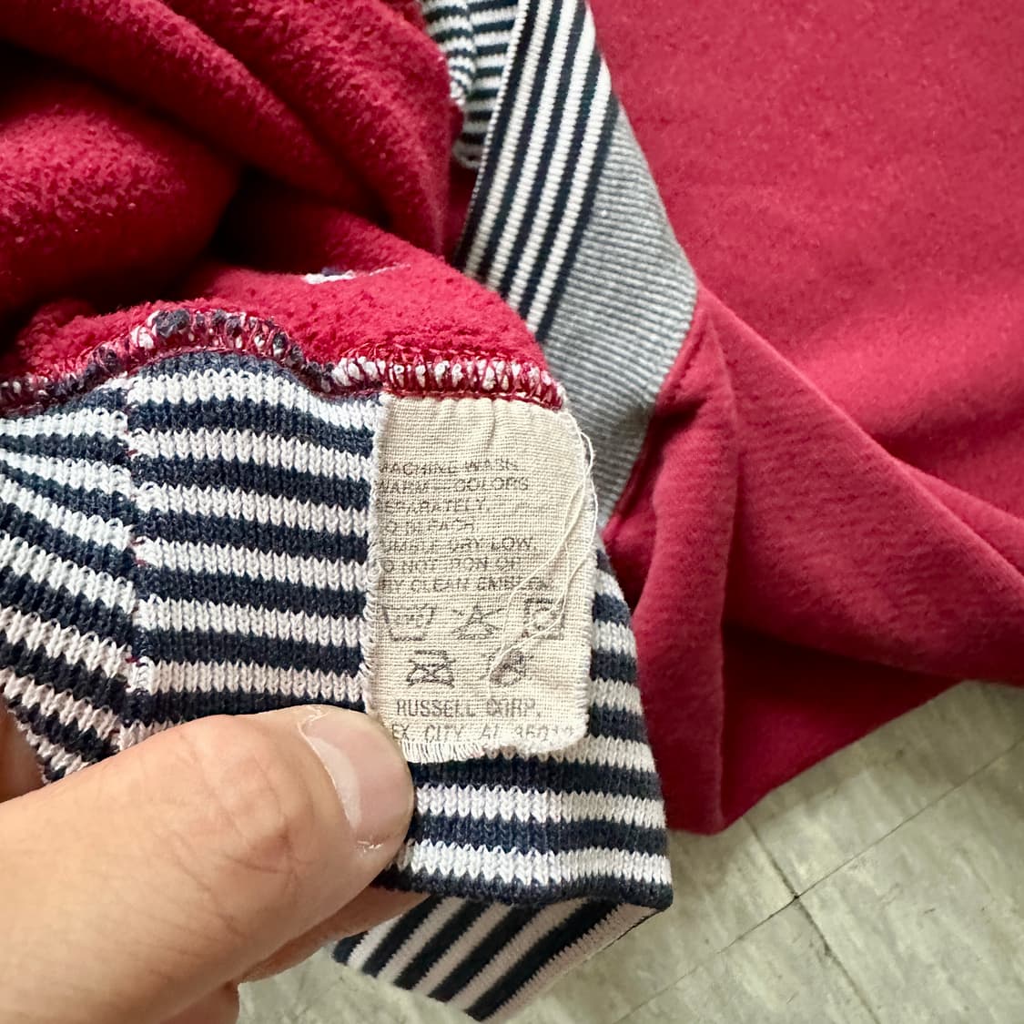 90년대 러셀 앨라배마 대학교 맨투맨 (L) MADE IN USA 상품이미지9