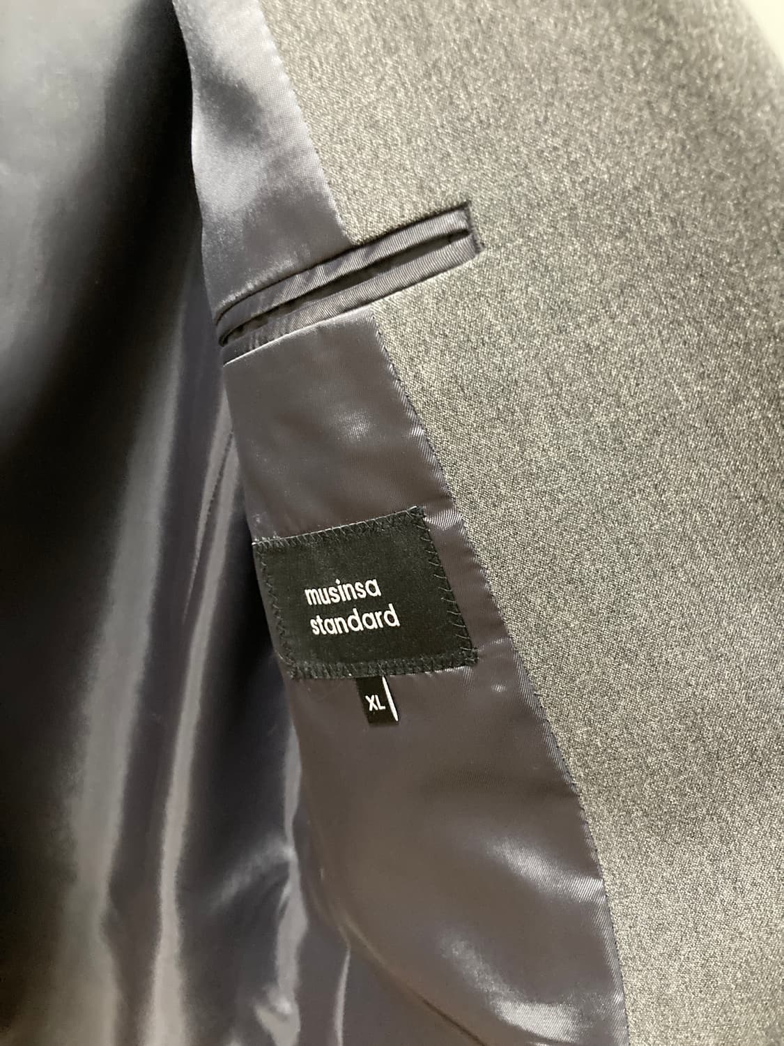 라이트웨이트 베이식 블레이저 [미디엄 그레이] 상품이미지4