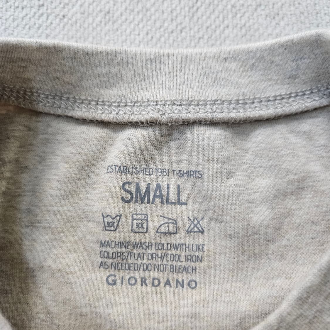 S 지오다노 여성 라운드넥 골지 긴팔티 0407Y 상품이미지3