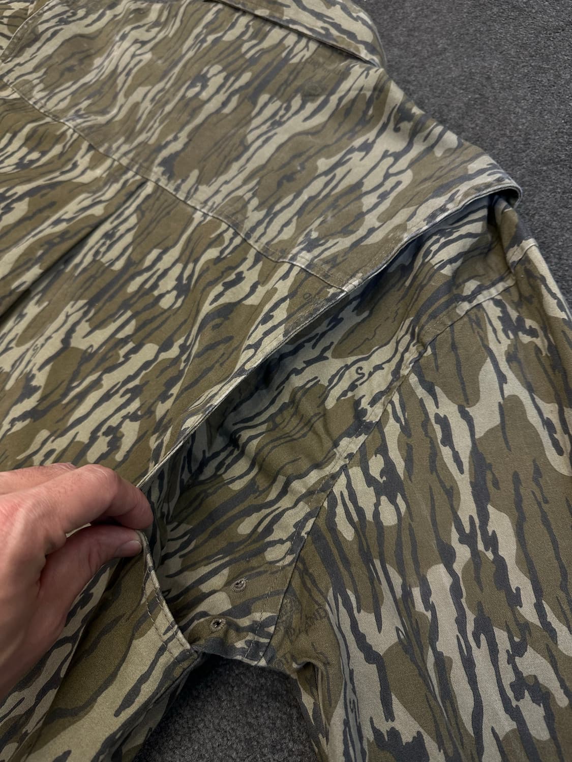 Mossy Oak Bottomland 카모 셔츠 2XL 상품이미지5