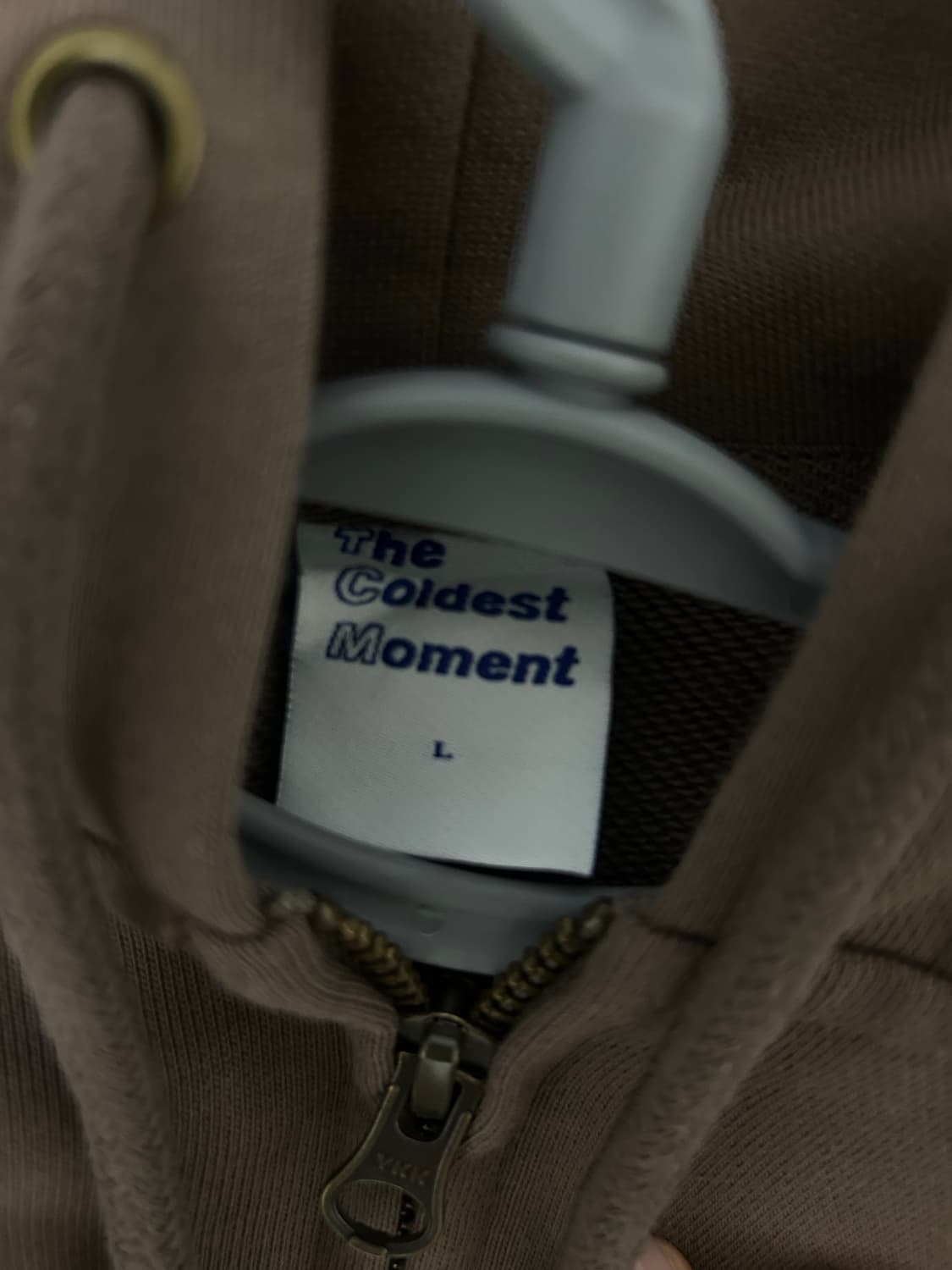 더콜디스트모먼트 후드집업 상품이미지3