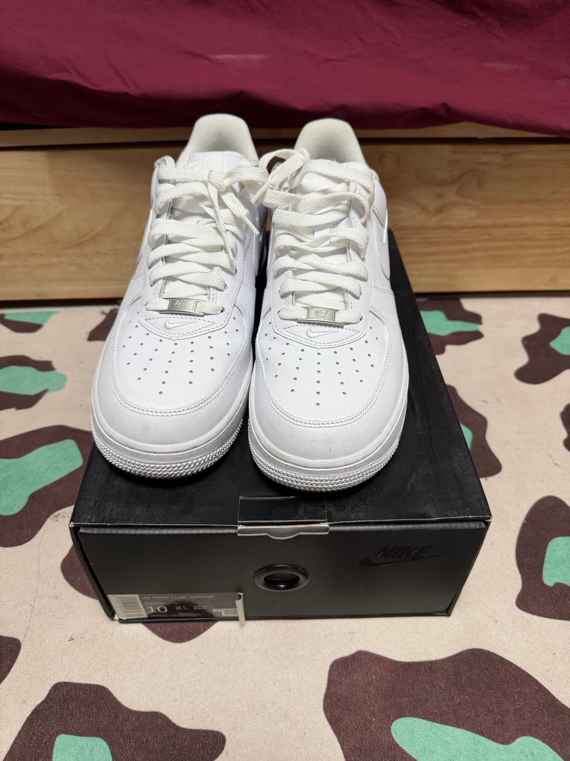 나이키 슈프림 에어포스 상품이미지2
