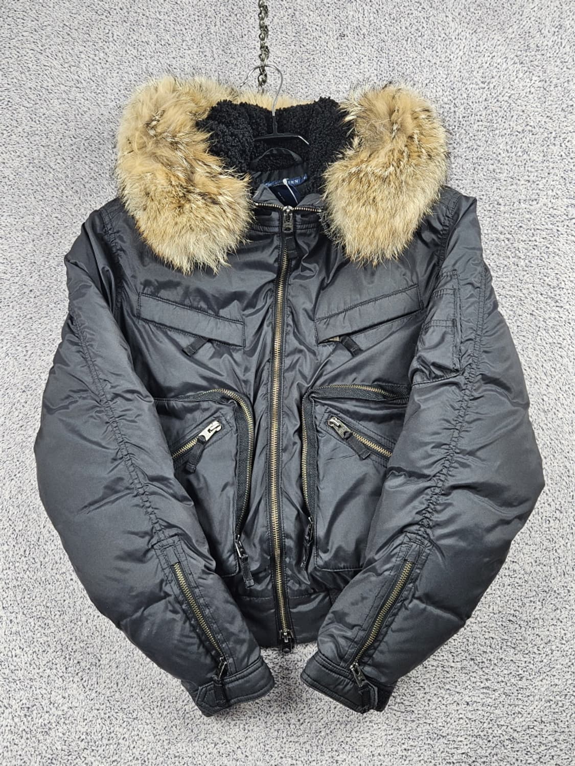 폴로랄프로렌 밀리터리 멀티포켓 퍼후드 패딩 자켓 (M) / 10457 상품이미지2