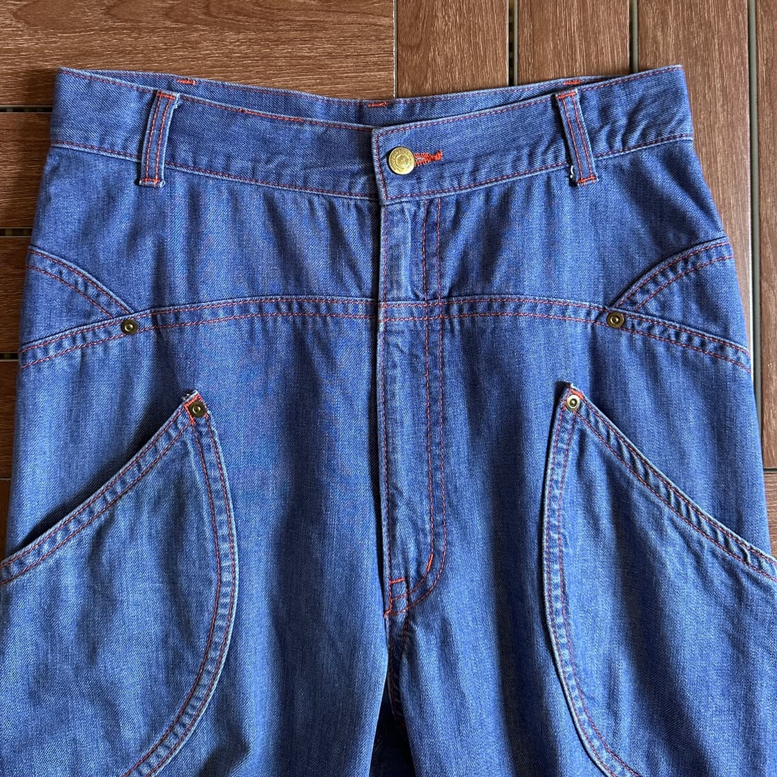 Mercibeaucoup baggy cotton denim pants 상품이미지3