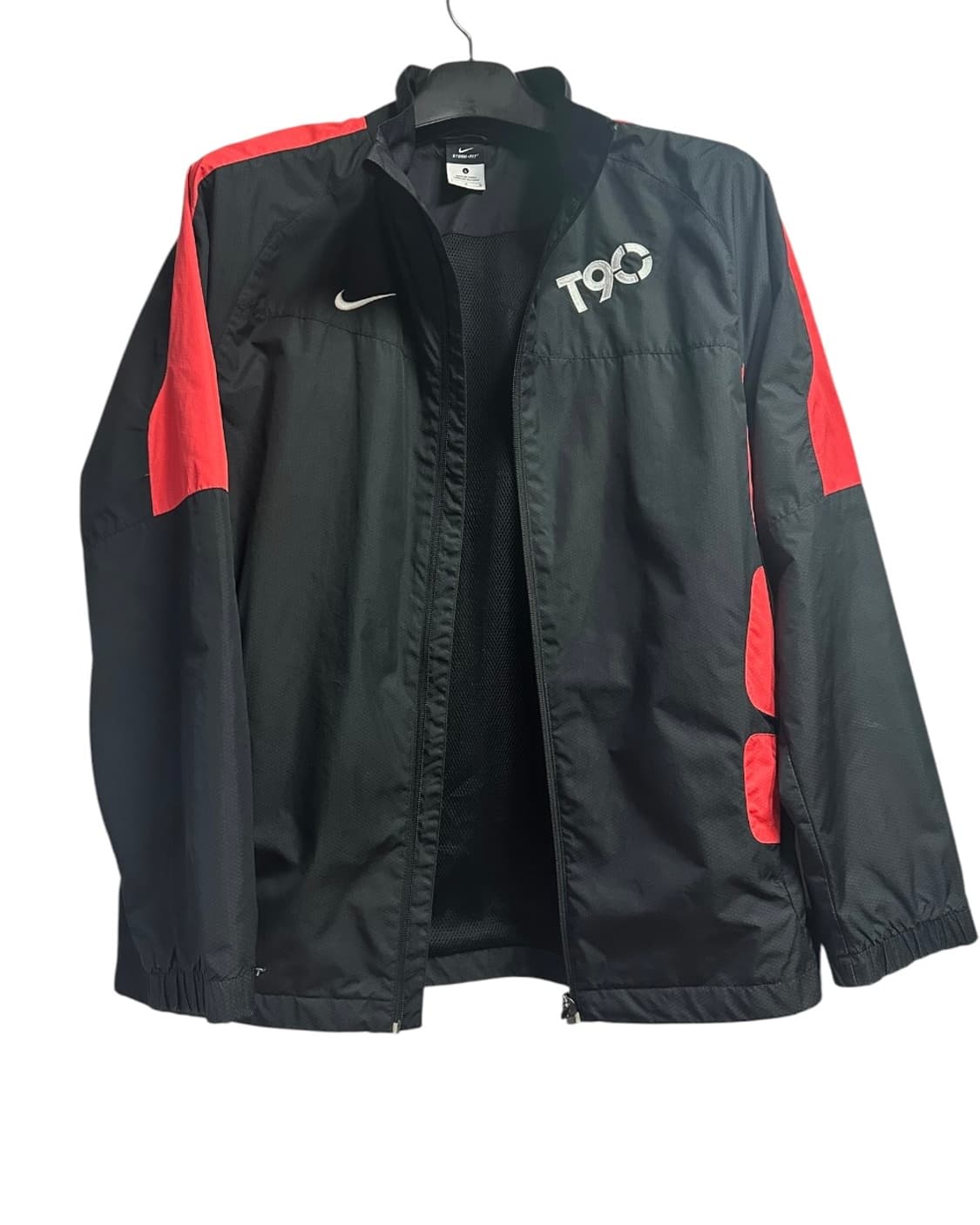나이키 T90 스톰핏 바람막이 블랙/레드 L size 상품이미지2