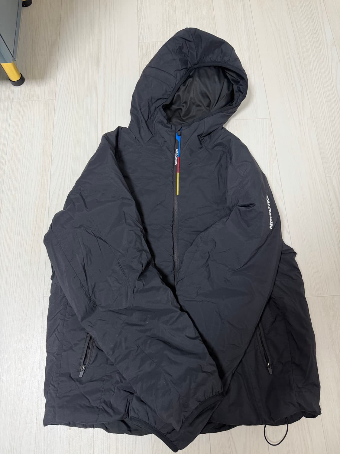 살로몬 모디세이 패딩 자켓 블랙 상품이미지3