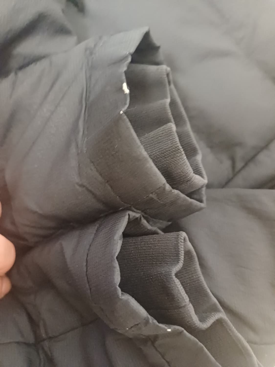 프레드페리 트윈팁 패딩 밤버 자켓 (J9536) - 블랙 상품이미지10