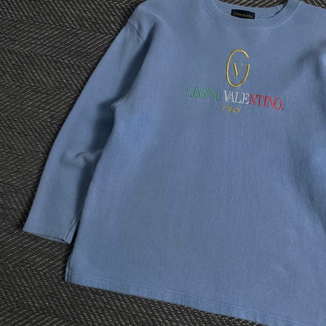 90s 지아니 발렌티노 빅로고 아카이브 맨투맨 티셔츠o 3538 상품이미지3