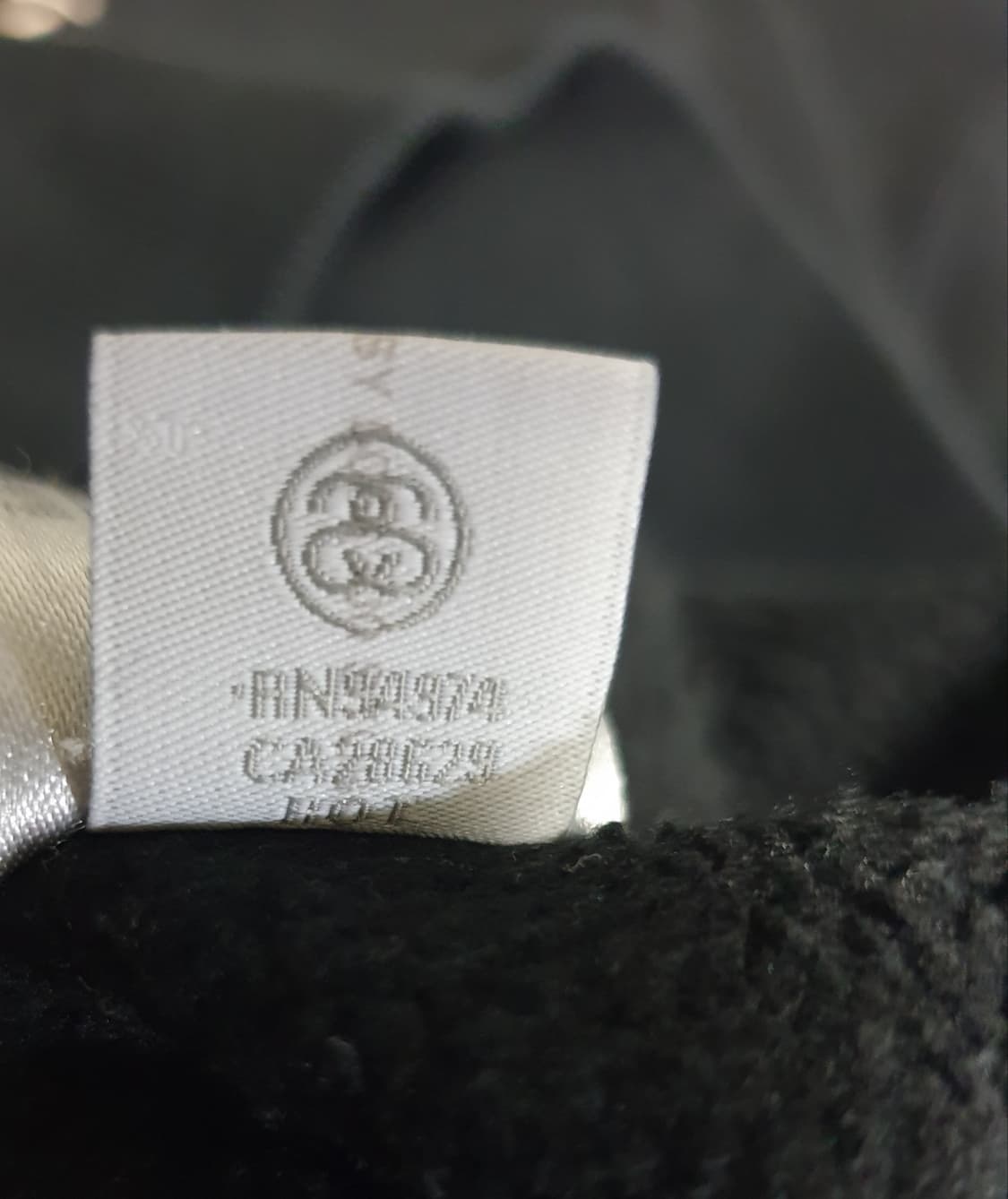 스투시 미드 스탁로고 후드티 블랙 (XXL) 상품이미지6