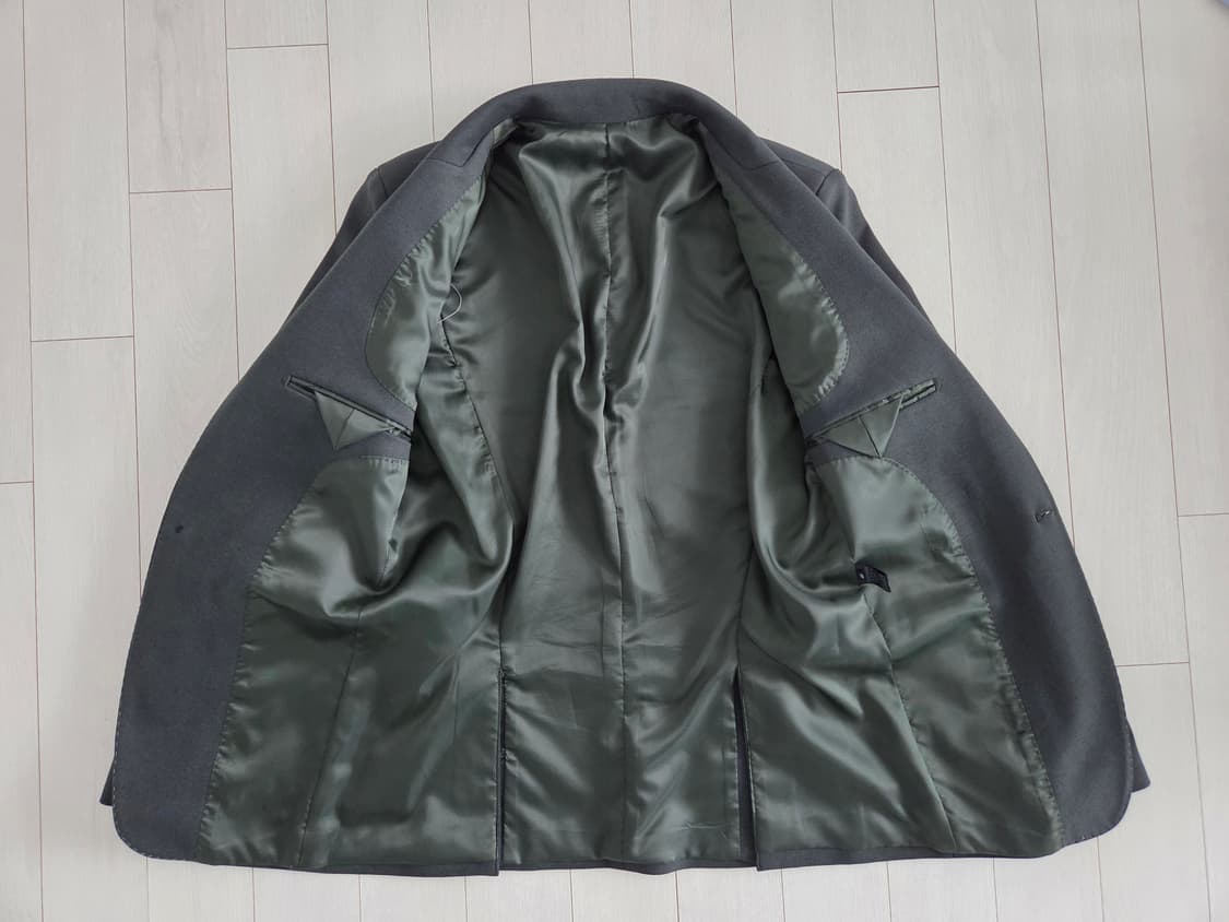 빈티지 남성 블레이저 다크그린 90~95 상품이미지2