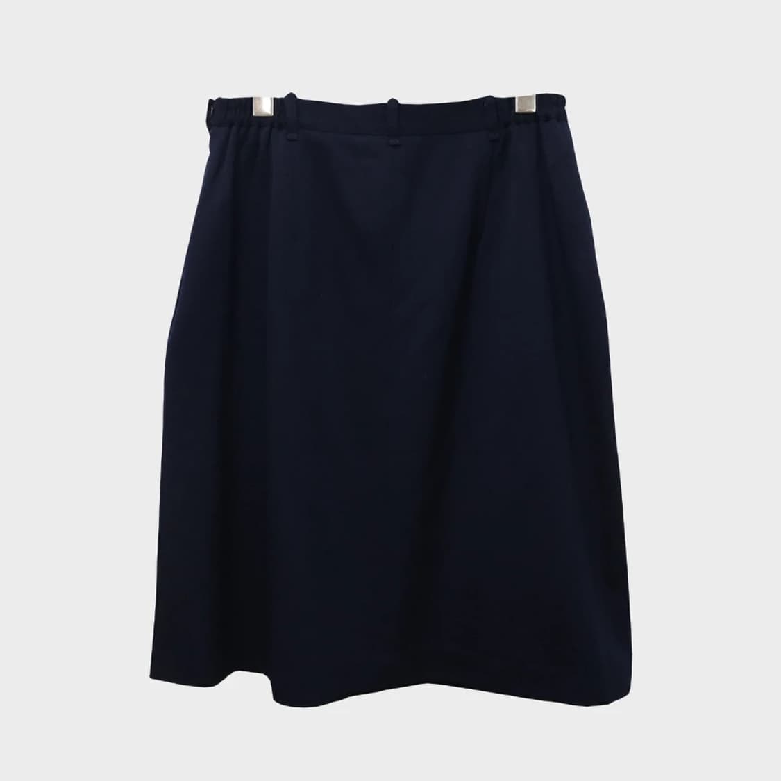 90'S 버버리 울 미디 스커트 61217 상품이미지2