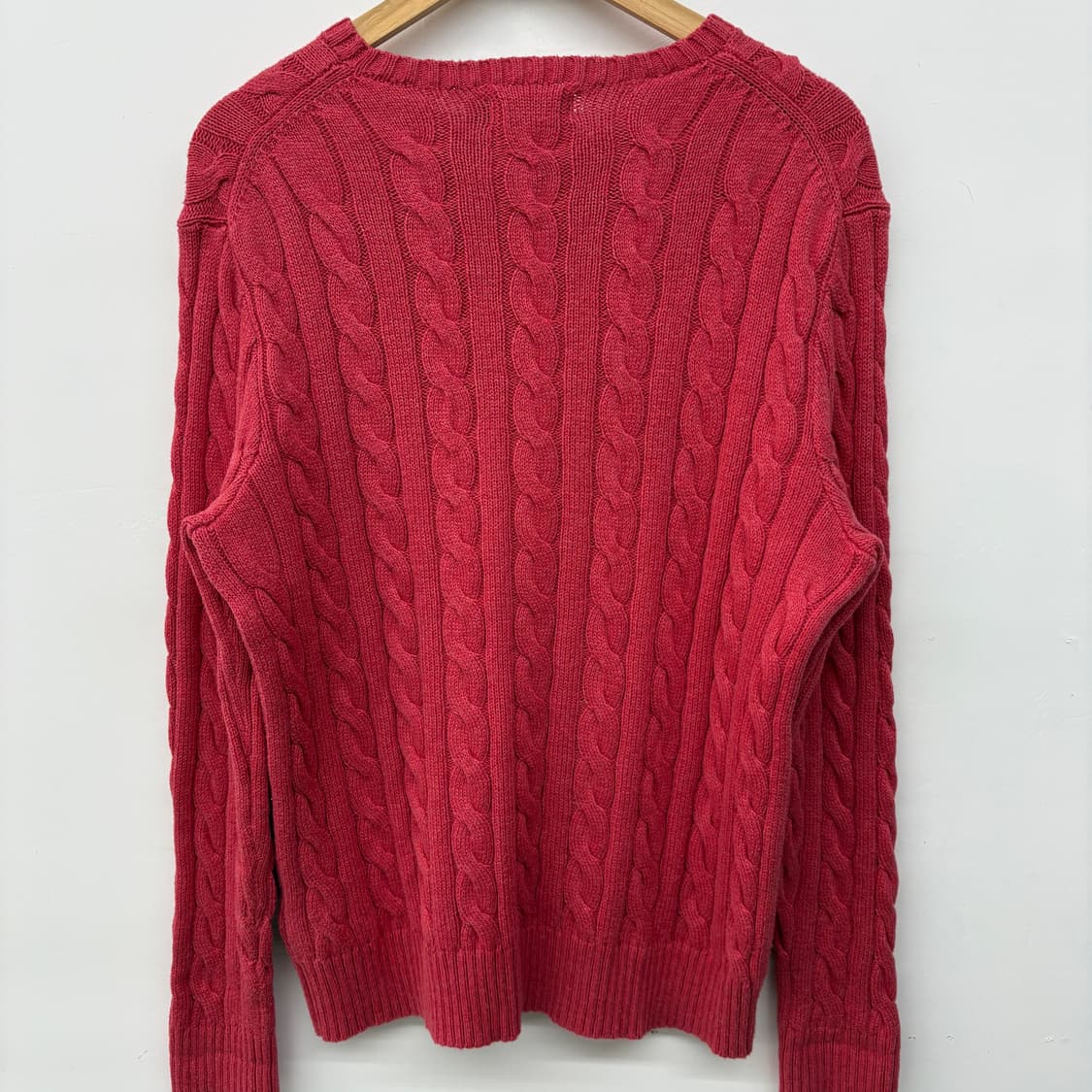 폴로 랄프로렌 케이블 니트 남m 상품이미지6