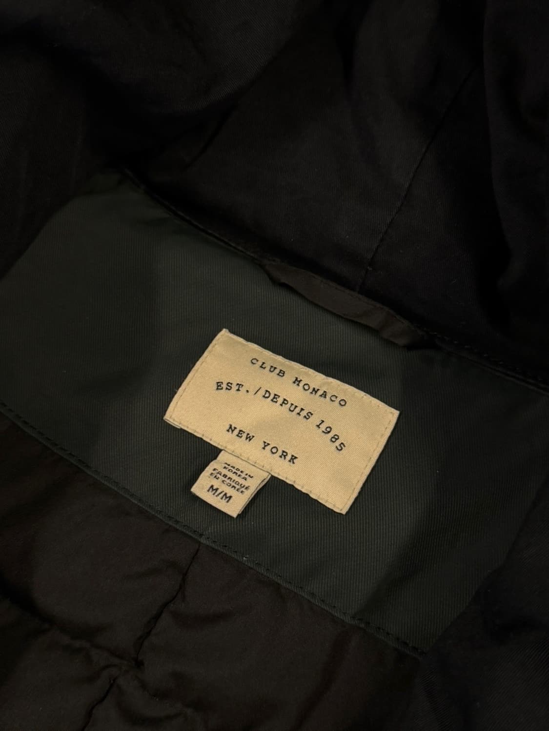 클럽모나코 유틸리티코트 남성100 상품이미지8