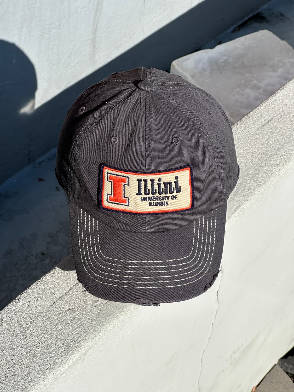 [F] 빈티지 일리노이 볼캡 모자 상품이미지1