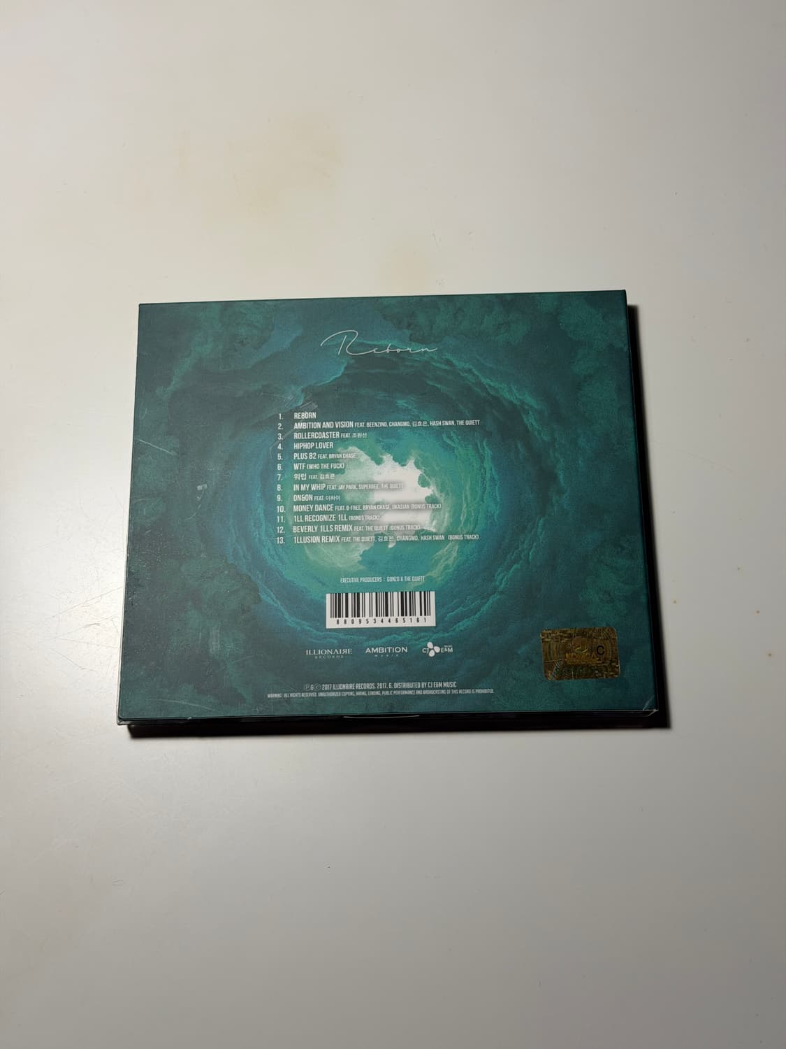 도끼의 Reborn 앨범 CD 상품이미지4
