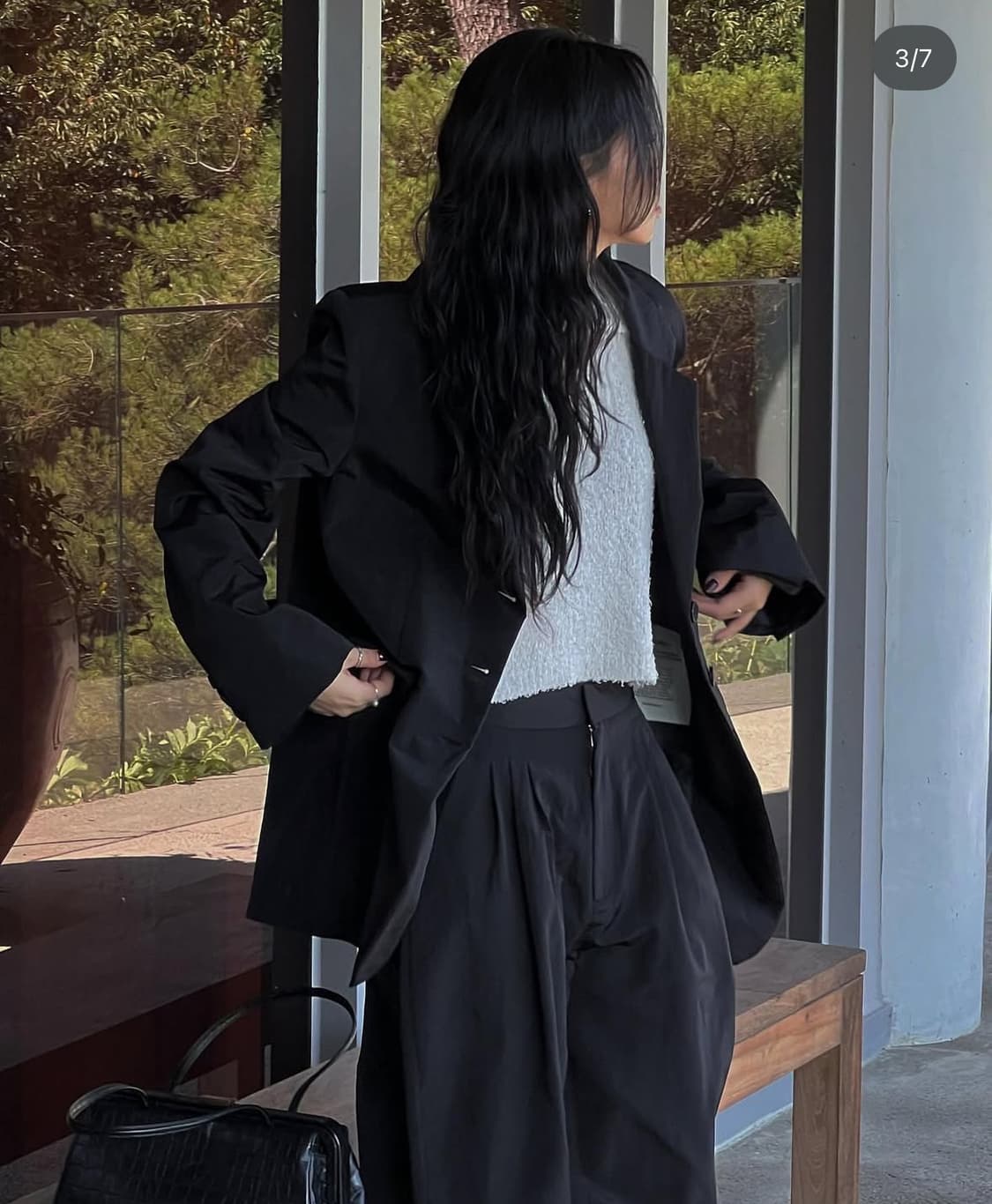 트리밍버드 글로우 슈트 자켓 블루그레이 s 상품이미지3