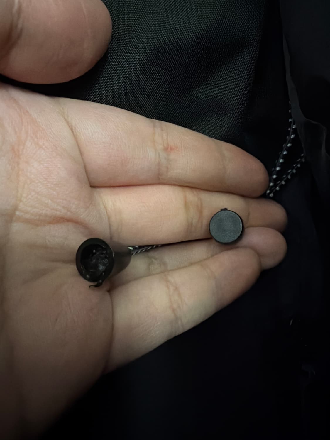 블랙 후드 패딩 바람막이 상품이미지3