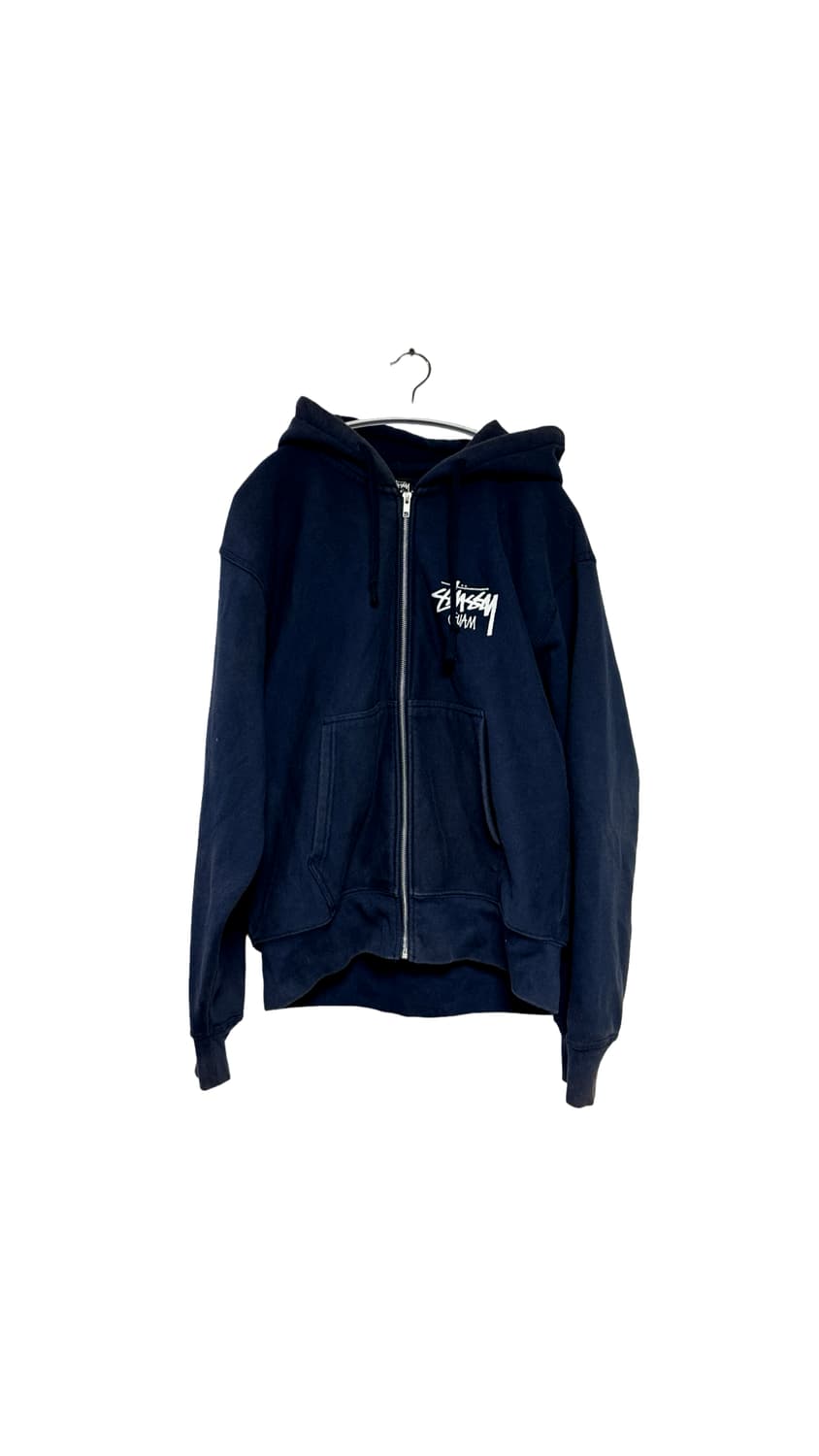 스투시 베이직 후드 집업 상품이미지1