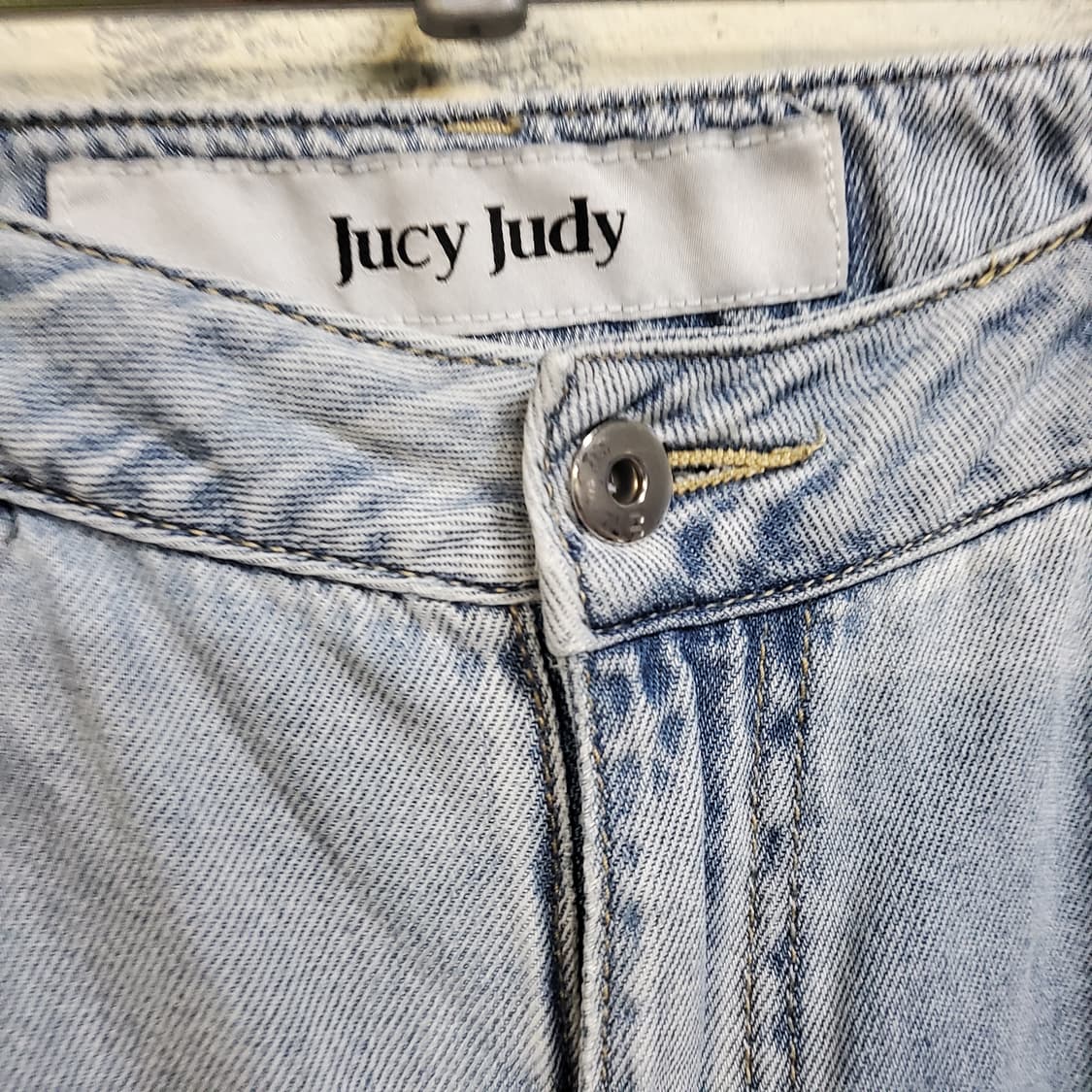 Juicy Judy 쥬시쥬디  연청 데님 와이드 팬츠  상품이미지4
