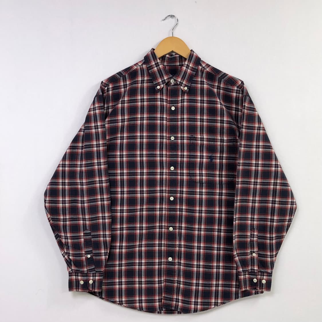 XL 폴로 옥스포드 체크 셔츠 상품이미지2